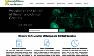 Humangeneticsjournal.com thumbnail