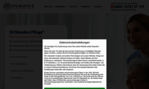 Humanis-pflege.de thumbnail