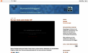 Humanistbloggen.blogspot.com thumbnail
