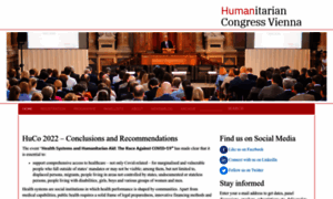 Humanitariancongress.at thumbnail