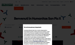 Humanitas-sanpiox.it thumbnail