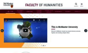 Humanities.mcmaster.ca thumbnail