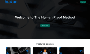 Humanproofdesigns.teachable.com thumbnail