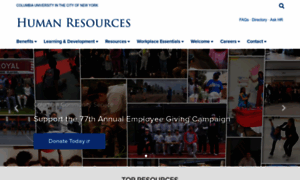 Humanresources.columbia.edu thumbnail