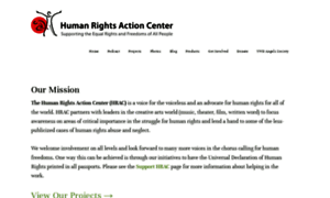 Humanrightsactioncenter.com thumbnail