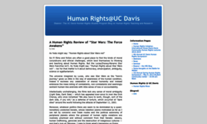 Humanrightsinitiative.ucdavis.edu thumbnail