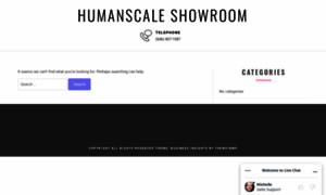Humanscaleshowroom.com thumbnail