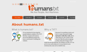 Humanstxt.com thumbnail