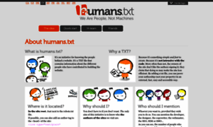 Humanstxt.org thumbnail