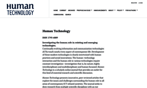 Humantechnology.jyu.fi thumbnail