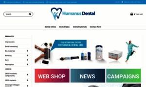 Humanusdental.com thumbnail