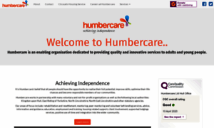 Humbercare.org.uk thumbnail