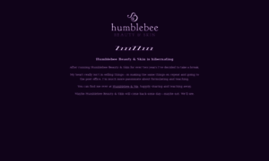 Humblebeebeauty.com thumbnail