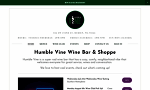 Humblevinewine.com thumbnail