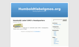 Humboldtlabelgmos.org thumbnail