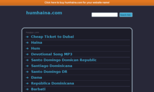 Humhaina.com thumbnail