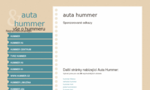 Hummer.kvalitni-auto.cz thumbnail
