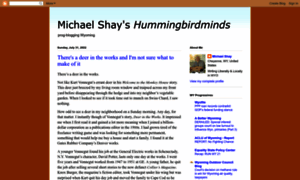 Hummingbirdminds.blogspot.com thumbnail