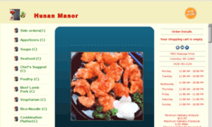 Hunanmanorrestaurant.com thumbnail