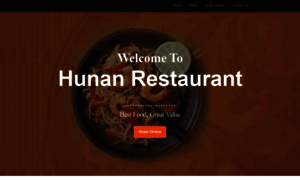 Hunanrestaurantca.com thumbnail