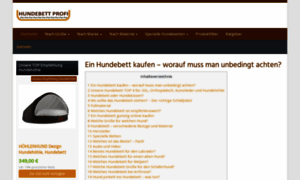 Hundebett-profi.net thumbnail