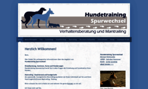 Hundetraining-spurwechsel.de thumbnail