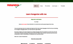 Hungarian-language-teacher.com thumbnail