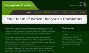 Hungariantranslator.org thumbnail