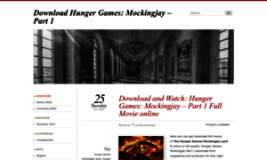 Hungergamesmockingjaypart1movie.wordpress.com thumbnail