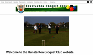 Hunstantoncroquetclub.co.uk thumbnail