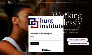 Hunt-institute.org thumbnail