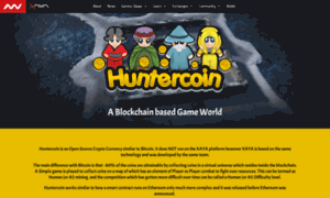 Huntercoin.org thumbnail