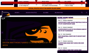 Huntercollegeathletics.com thumbnail