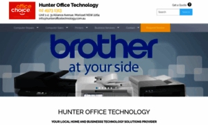 Hunterofficetechnology.com.au thumbnail