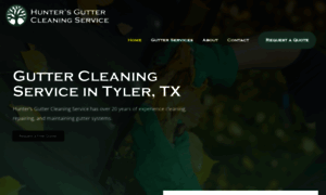 Huntersguttercleaningservice.com thumbnail