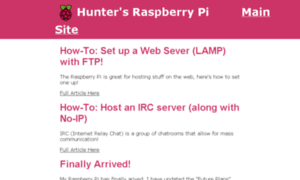 Hunterspi.no-ip.org thumbnail