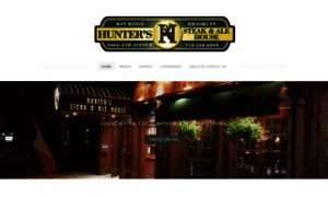 Hunterssteakhouse.com thumbnail