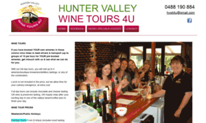 Huntervalleywinetours4u.com.au thumbnail