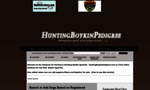 Huntingboykinpedigree.com thumbnail