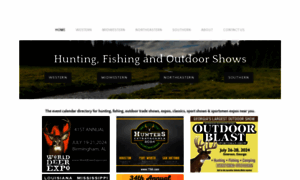 Huntingfishingandoutdoorshows.com thumbnail