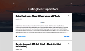 Huntinggearsuperstore.blogspot.com thumbnail