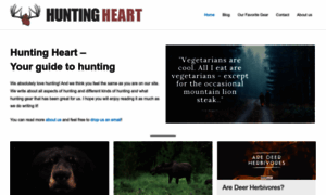 Huntingheart.com thumbnail