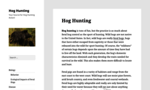 Huntinghog.com thumbnail