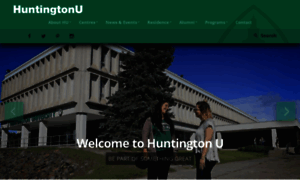 Huntingtonu.ca thumbnail