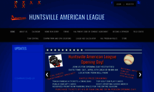 Huntsville-americanleague.com thumbnail