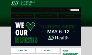 Huntsvillehospital.org thumbnail