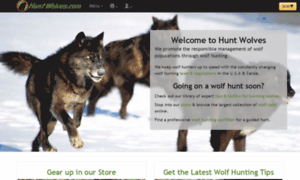 Huntwolves.com thumbnail