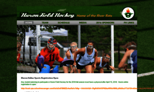 Huronfieldhockey.org thumbnail