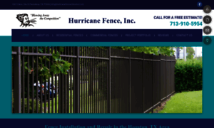 Hurricanefence-houston.com thumbnail