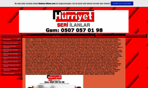 Hurriyetgazetesiseriilanlar.tr.gg thumbnail